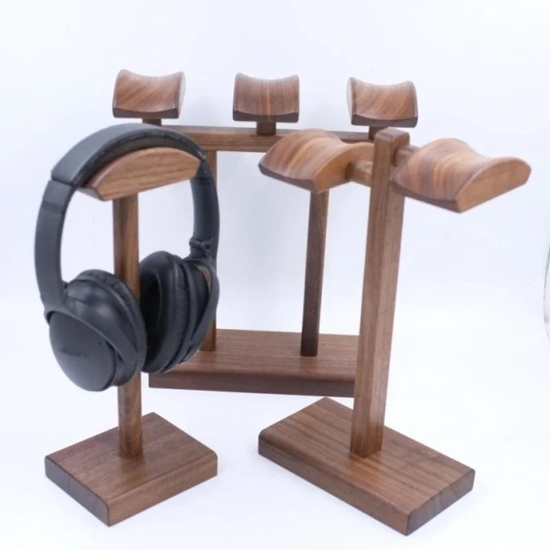 Ergode Beacon Walnut Headphone Stand — Ergode Modern Desks & Workspace Accessories — view 2