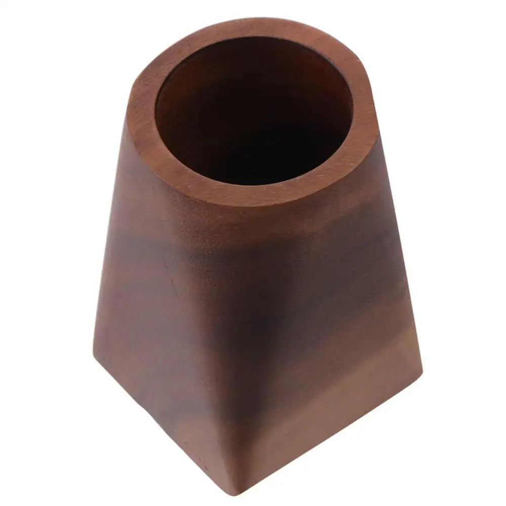 Ergode Anvil Black Walnut Pen Cup — Ergode Modern Desks & Workspace Accessories — view 4