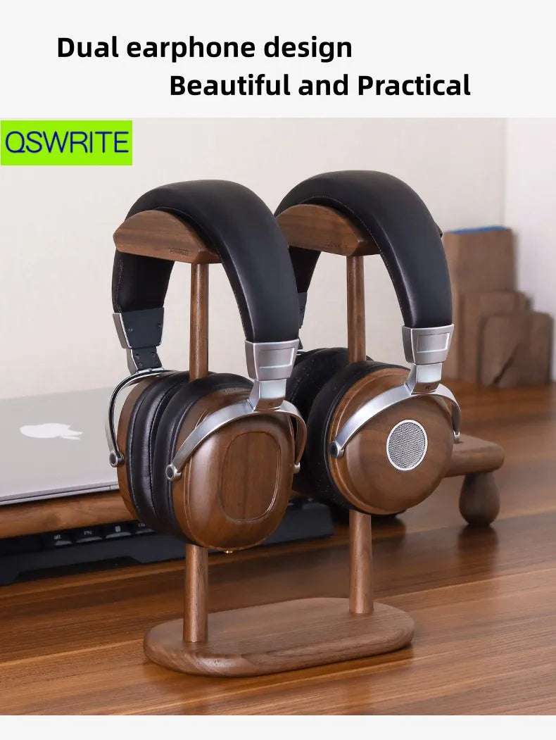 Ergode Harbor Dual Headphone Stand — Ergode Modern Desks & Workspace Accessories — view 2