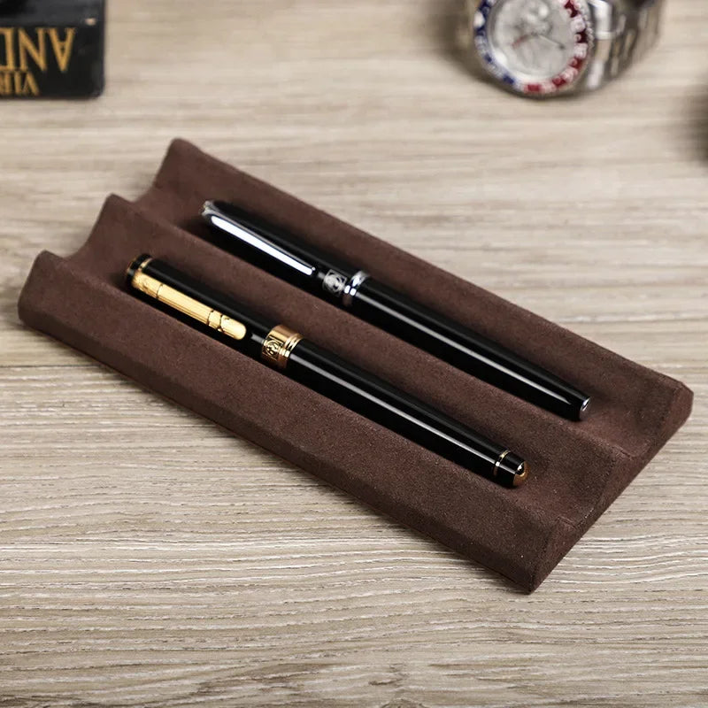 Ergode Vellum Leather Pen Tray — Ergode Modern Desks & Workspace Accessories — view 4