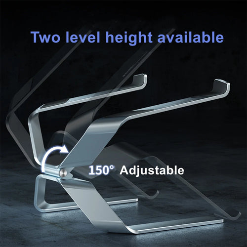 Ergode Axis Adjustable Aluminum Laptop Riser — Ergode Modern Desks & Workspace Accessories — view 2