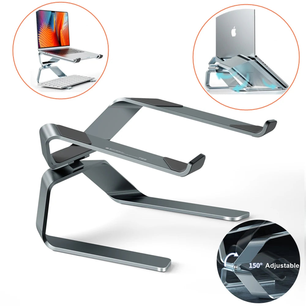 Ergode Axis Adjustable Aluminum Laptop Riser — Ergode Modern Desks & Workspace Accessories — view 6