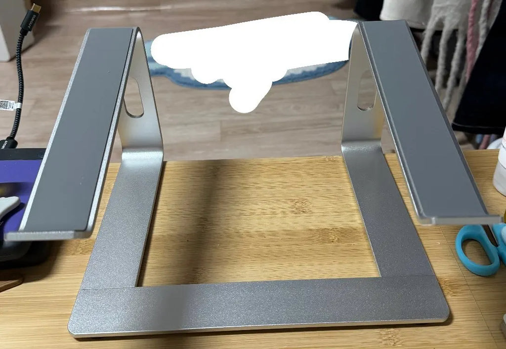 Ergode Onyx Aluminum Laptop Stand — Ergode Modern Desks & Workspace Accessories — view 3