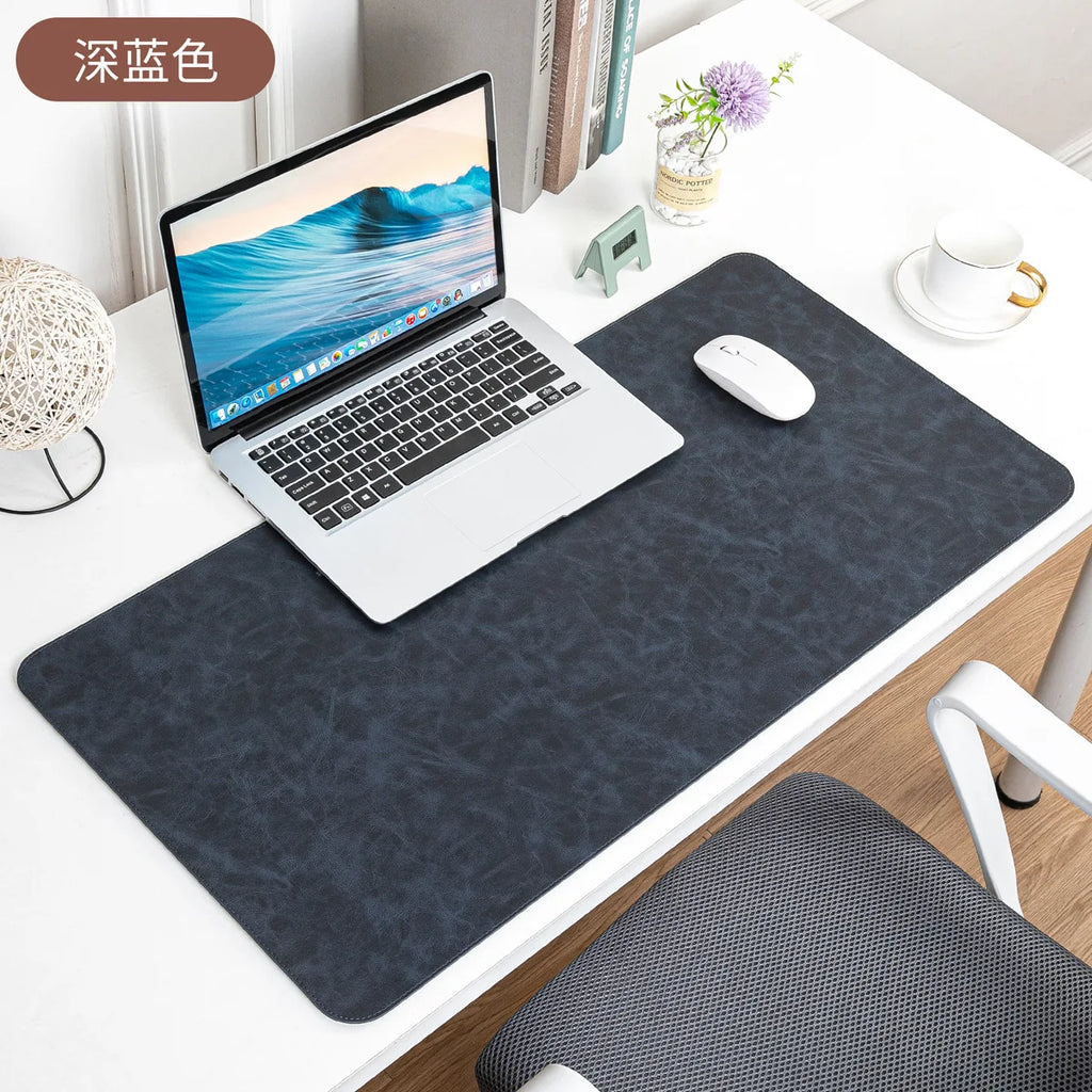 Ergode Mesa Crazy-Horse Leather Desk Pad — Ergode Modern Desks & Workspace Accessories — view 4