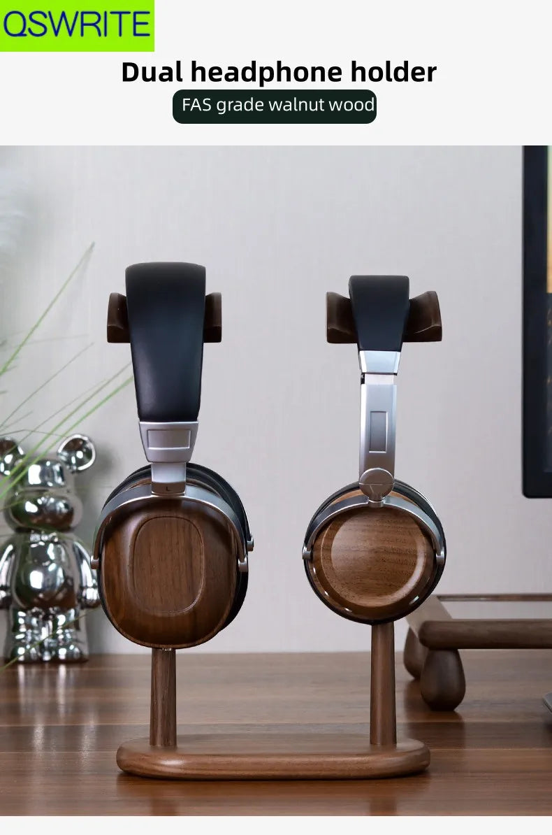 Ergode Harbor Dual Headphone Stand — Ergode Modern Desks & Workspace Accessories — view 3