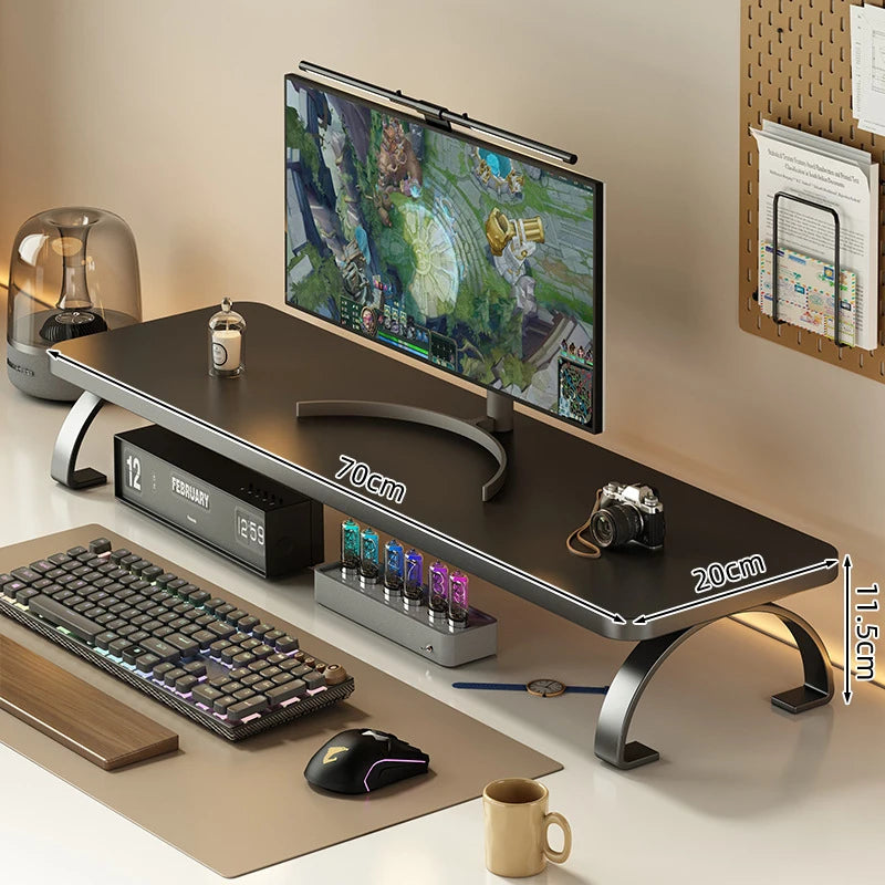 Ergode Crest Space-Saving Monitor Riser — Ergode Modern Desks & Workspace Accessories — view 3