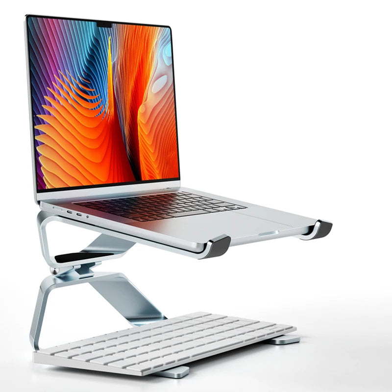Ergode Axis Adjustable Aluminum Laptop Riser — Ergode Modern Desks & Workspace Accessories